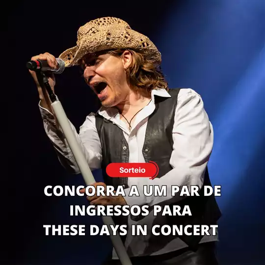 [SORTEIO] Concorra a um par de ingressos para o "These Days in Concert - Bon Jovi Experience"