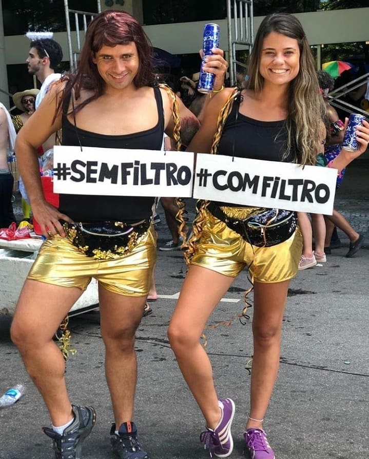 Fantasia Pirata Carnaval casal - 2 fanta